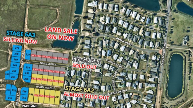 New Land Release – Stage 6A/3 at Pioneer Lakes, Mirani